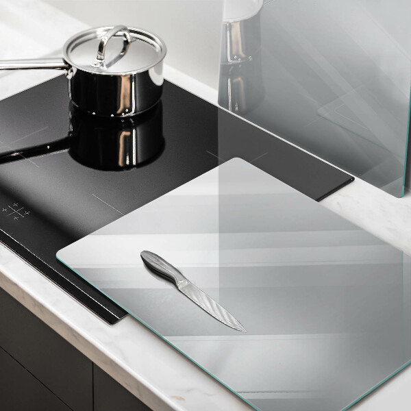 Tampa de parede do fogão a gás Cor cinza