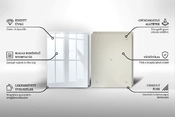 Tampa de parede do fogão a gás Cor branca