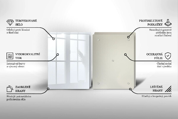 Tampa de parede do fogão a gás Cor branca