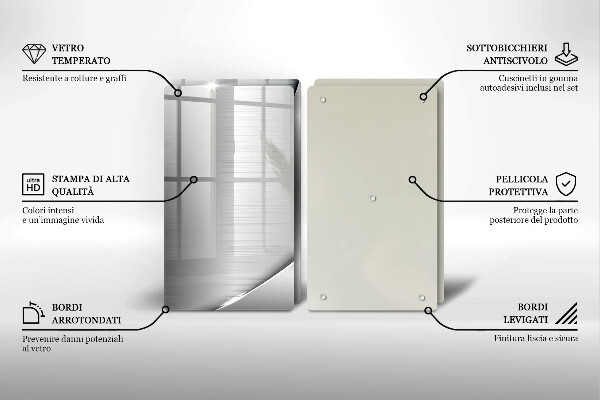 Tampa de parede do fogão a gás Formas metálicas