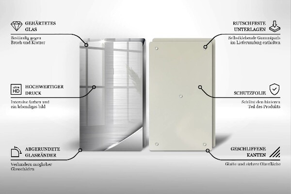Tampa de parede do fogão a gás Formas metálicas