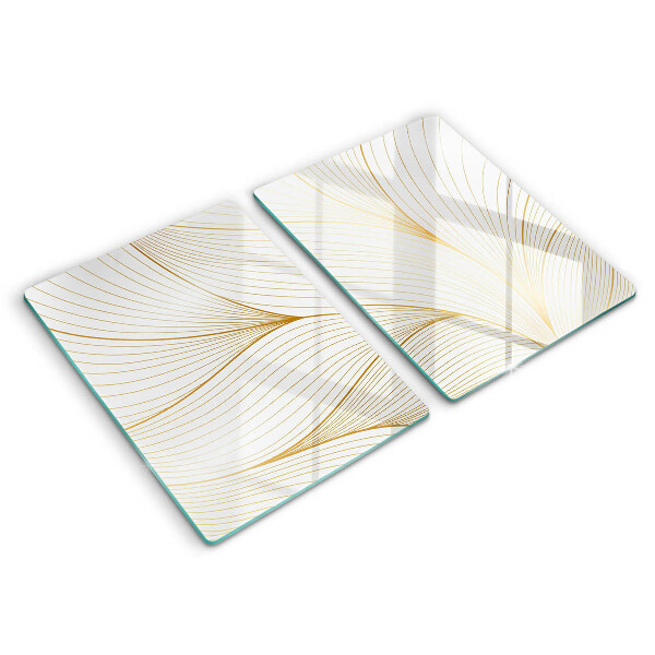 Protetor de fogão Padrão moderno de linhas