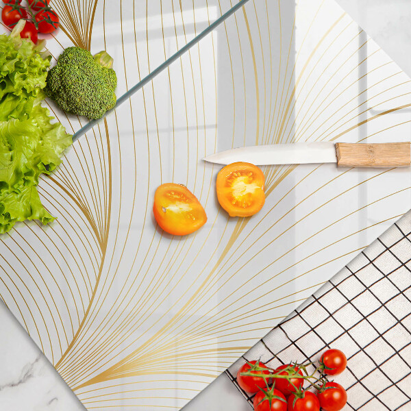 Protetor de fogão Padrão moderno de linhas