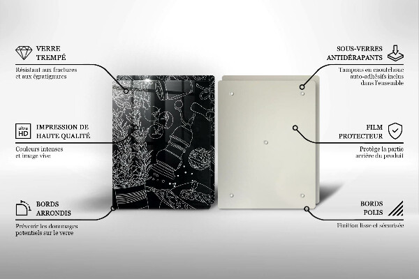 Tampa de parede do fogão a gás Acessórios de cozinha