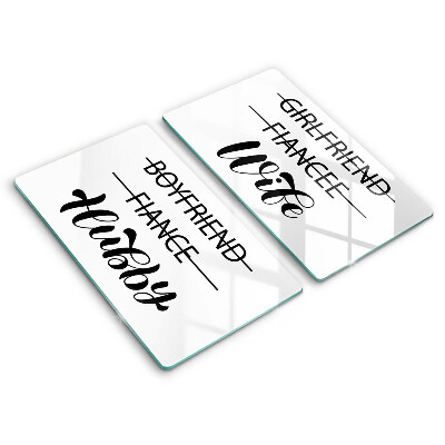 Proteção da parede na cozinha Inscrição, frase, padrão