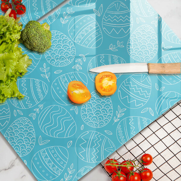 Tampa de parede do fogão a gás Tema de Páscoa