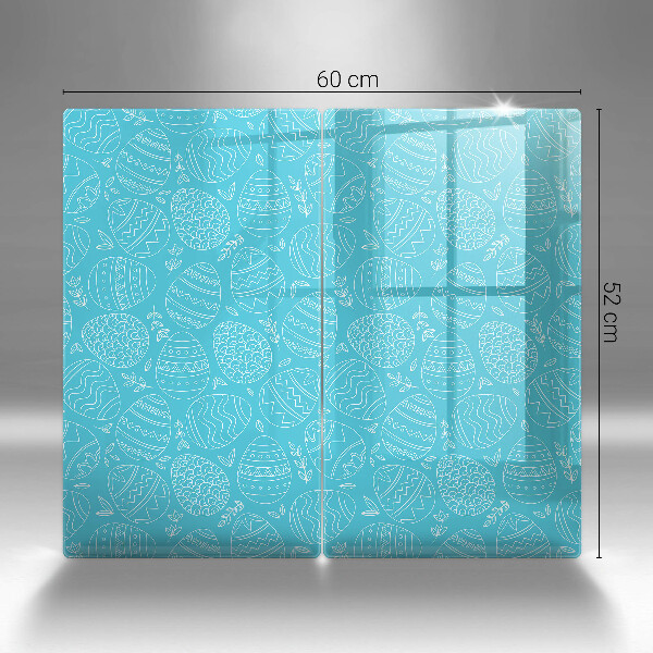 Tampa de parede do fogão a gás Tema de Páscoa