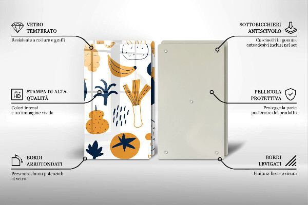 Placa de proteção da placa de fogão a gás Ilustração de comida