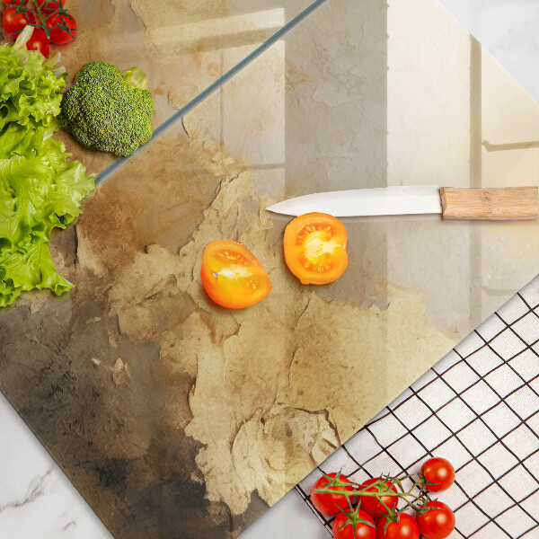 Tampa de parede do fogão a gás Textura rica