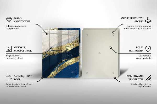 Exaustor a gás Textura com ouro