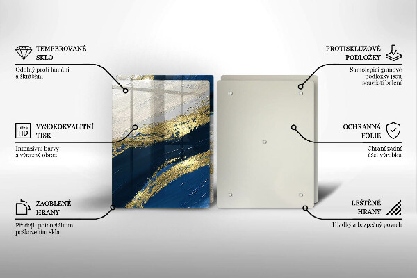 Exaustor a gás Textura com ouro