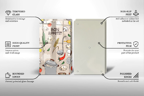 Painel de proteção para cozinhas Ilustração cozinha
