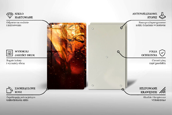 Painel de segurança para cozinhas Refrigerante com gelo