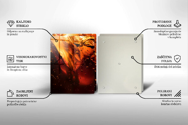 Painel de segurança para cozinhas Refrigerante com gelo