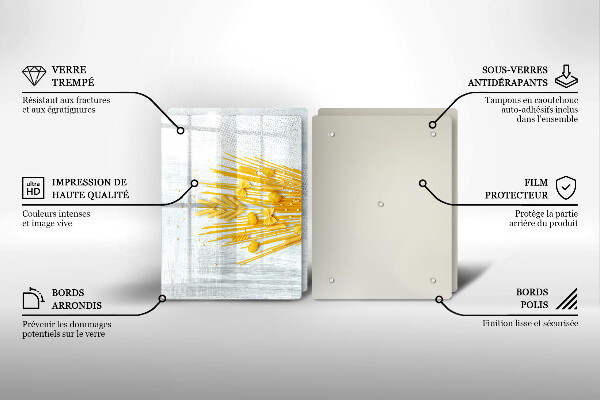 Cobertura para parede de cozinha Macarrão