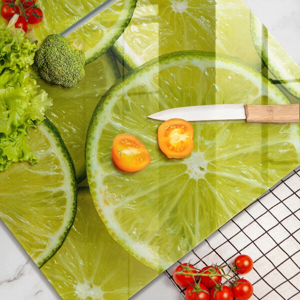 Tampa de parede do fogão a gás Fatias de lima