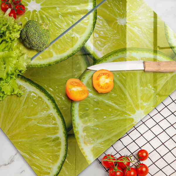 Tampa de parede do fogão a gás Fatias de lima