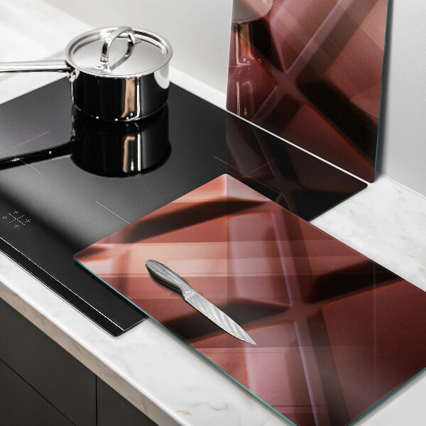 Tampa de parede do fogão a gás Cubos de chocolate