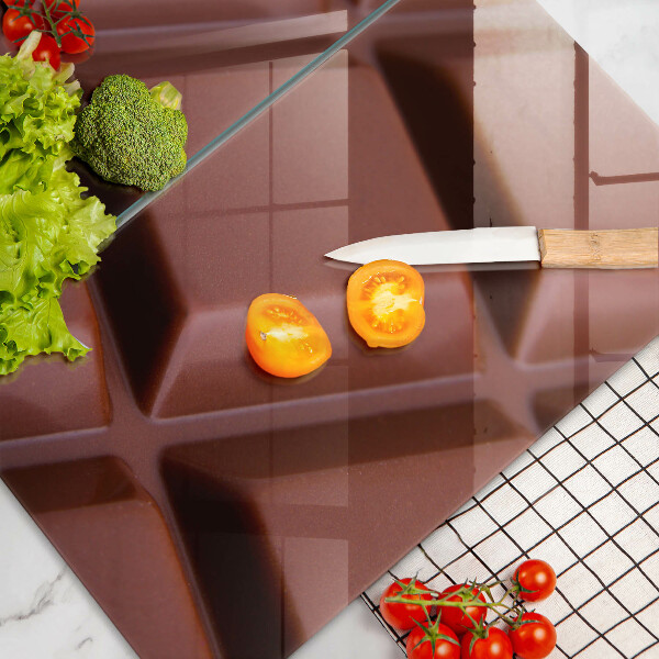 Tampa de parede do fogão a gás Cubos de chocolate