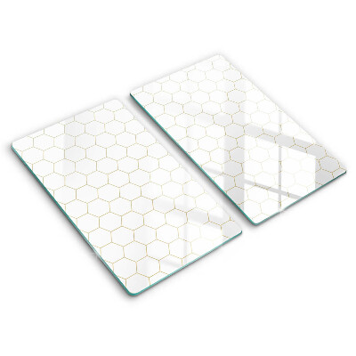 Tampa de parede do fogão a gás Padrões abstratos