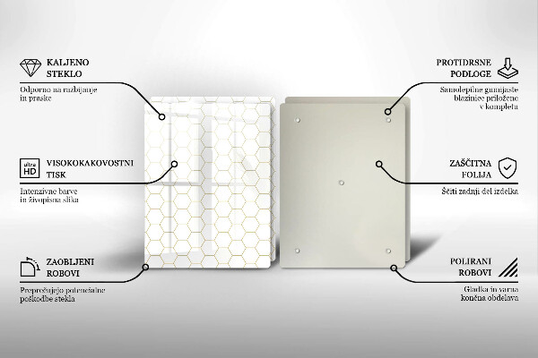 Tampa de parede do fogão a gás Padrões abstratos