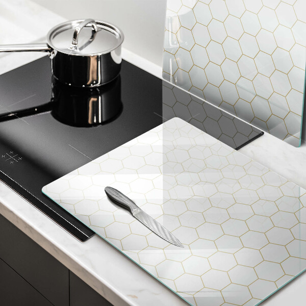 Tampa de parede do fogão a gás Padrões abstratos