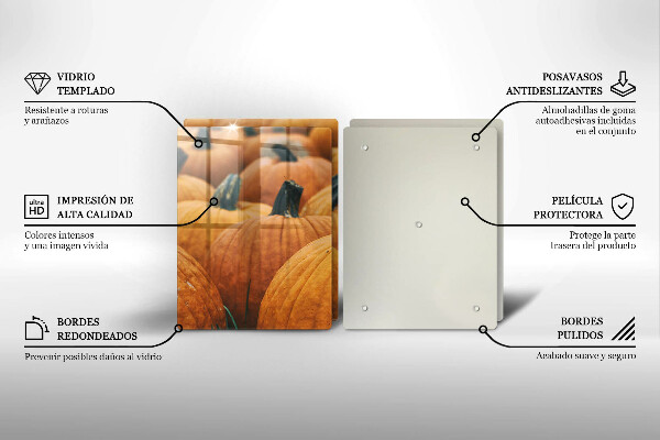Tampa de parede do fogão a gás Abóboras