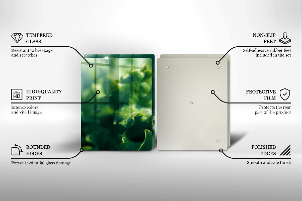 Tampa de parede do fogão a gás Folhas de alface