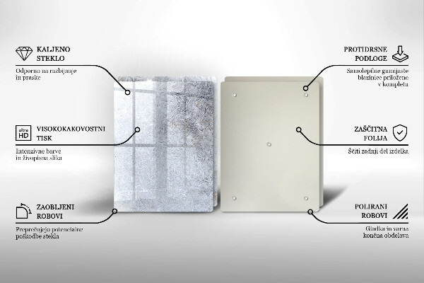 Tampa da placa de indução Abstração