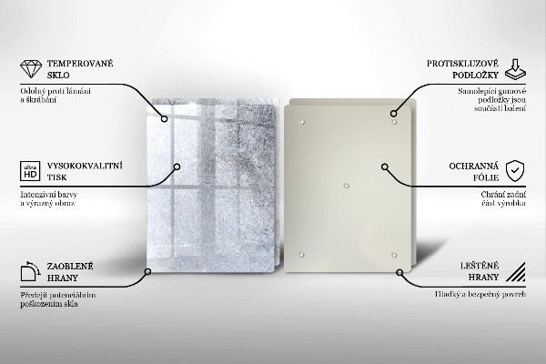 Tampa da placa de indução Abstração