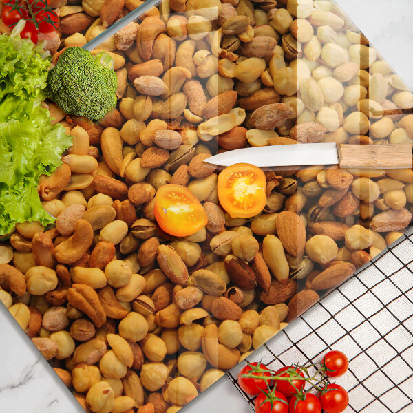 Tampa da placa de indução Mistura de nozes