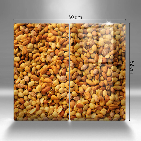 Tampa da placa de indução Mistura de nozes