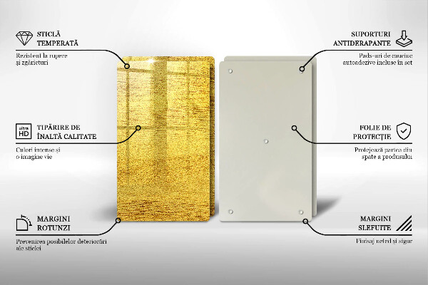 Cobertura de indução Abstração amarela