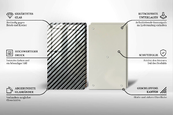 Cobertura de indução Linhas metálicas