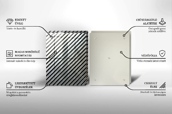 Cobertura de indução Linhas metálicas