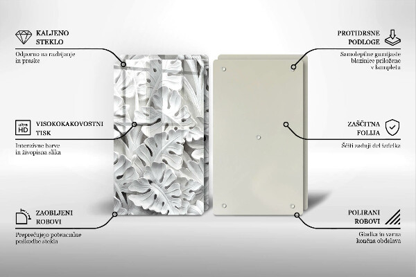 Cobertura de indução Flores brancas