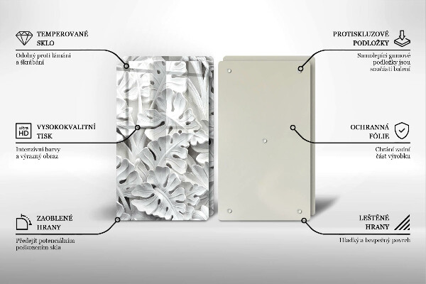 Cobertura de indução Flores brancas