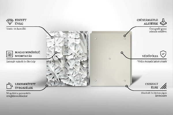 Cobertura de indução Flores brancas
