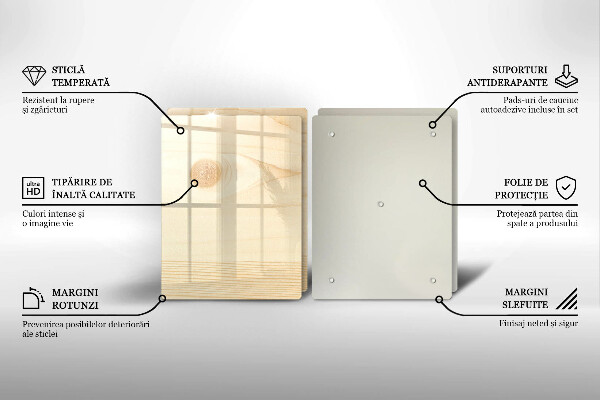 Cobertura de indução Tábua de madeira