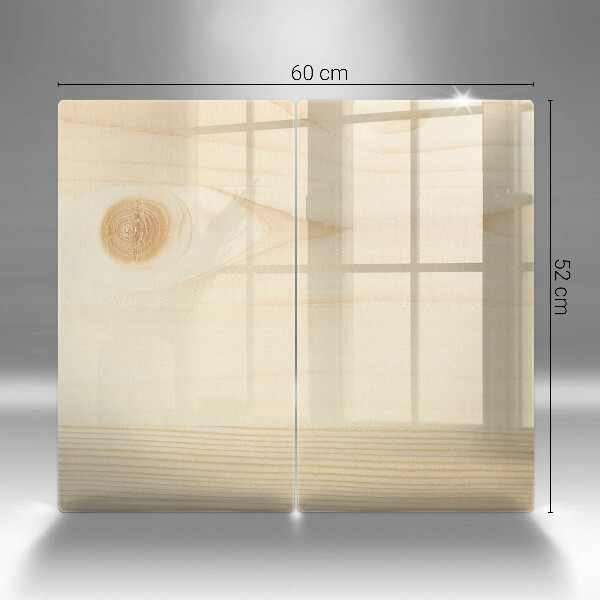 Cobertura de indução Tábua de madeira