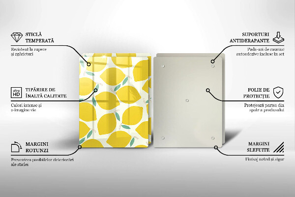 Cobertura de indução Limões desenhados