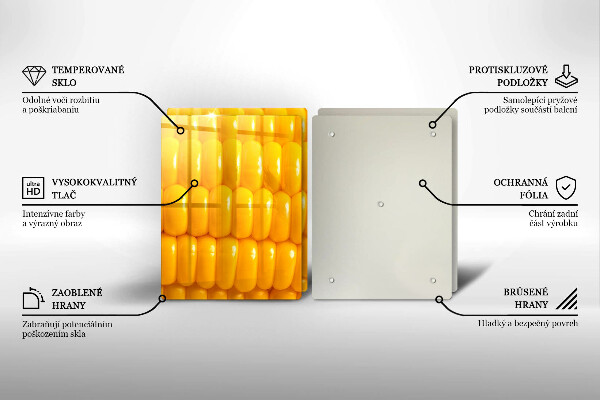 Cobertura de indução Grãos de milho