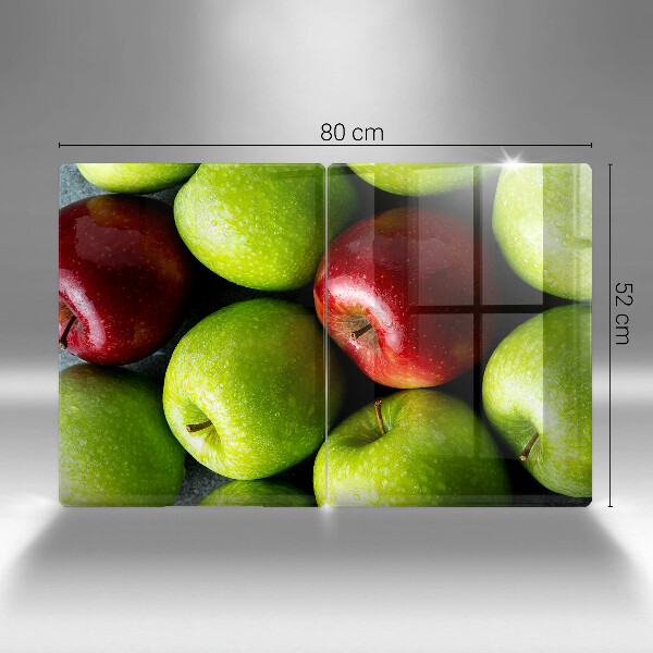 Cobertura de indução Maçãs suculentas