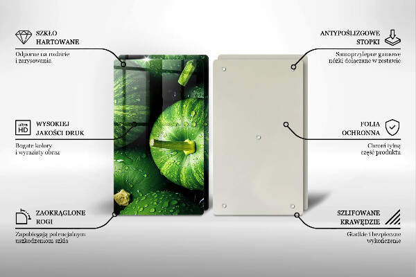 Cobertura de indução Abóboras verdes