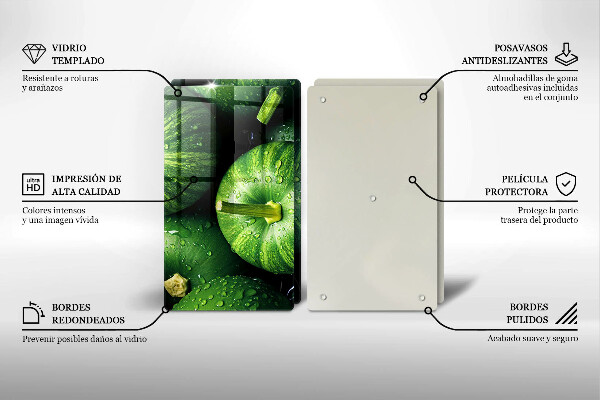 Cobertura de indução Abóboras verdes