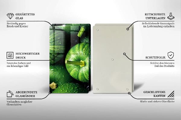 Cobertura de indução Abóboras verdes