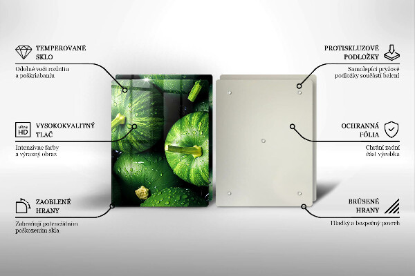 Cobertura de indução Abóboras verdes