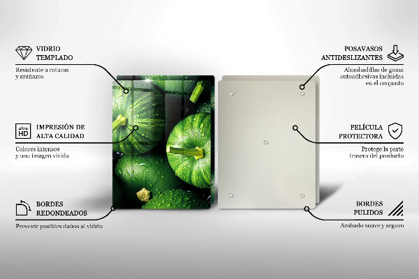 Cobertura de indução Abóboras verdes