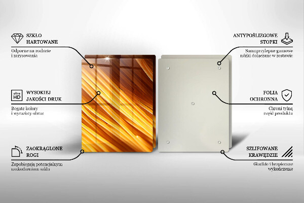 Cobertura de indução Macarrão Spaghetti