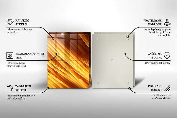 Cobertura de indução Macarrão Spaghetti